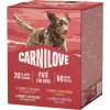 Kapsičky pre psov Carnilove Dog Pouch Paté Multipack 4 x 300 g