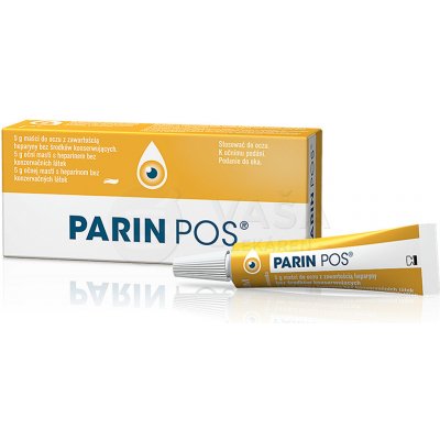 Parin-POS očná masť 5 g