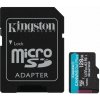 Kingston 128GB microSDXC Canvas Go Plus Gen4 200MBs A2 U3 V30 + adaptér SDCG4128GB