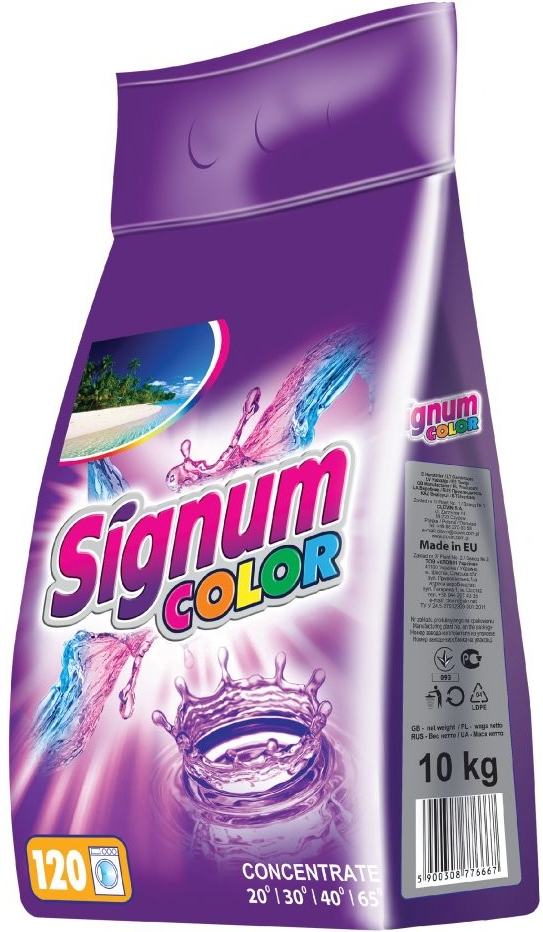 Signum Color Prací prášok 10 kg 20 PD