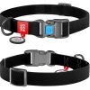Obojok pvc 15mmx25-35cm WAUDOG čierny