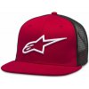 ALPINESTARS šiltovka CORP TRUCKER, ALPINESTARS (červená/černá)