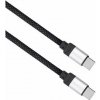 Solight magnetický USB-C 3.1 kabel, USB-C konektor - USB-C konektor, 1m (SSC2101)