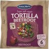Santa Maria Veggie tortilla červená repa 6 kusov 240g 240g