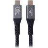 Gembird CCBP-USB3-CMCM100-1.5M USB Typ C/Typ C, 100W, 1,5m, černý
