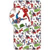 Plachta AVENGERS HULK IRON MAN T-REX 90x200cm