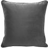 EUROFIRANY DEKORAČNÁ OBLIEČKA NA VANKÚŠ MEL 40X40 CM GRAFITOVÁ