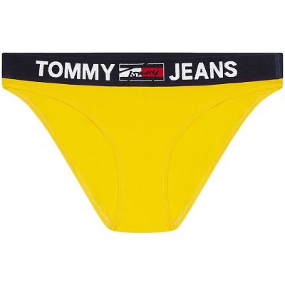 TOMMY HILFIGER Tommy Jeans nohavičky z organickej bavlny yellow