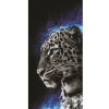 Gordon H87 Plážová osuška rýchloschnúca z mikrovlákna, leopard, 100 x 180 cm