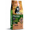 MONGE BWild Grain Free Adult 12kg bezobilninové kompletné krmivo pre dospelých psov všetkých plemien s lososom a hráškom