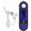 MP3 PREHRÁVAČ USB PENDRIVE FM RÁDIO MODRÝ