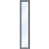 Plastové okno fixné zasklenie ARON Basic biele/antracit 400 x 1000 mm (neotvárateľné)
