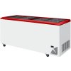 TEFCOLD Pultový mrazák presklené rovné veko | ARO 701/2 Red Edge