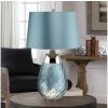 Elstead Elstead LENA-TL-S-MODRÁ - LED Stolná lampa LENA 1xE27/60W/230V + 1xGU10/7W modrá ED0623 + záruka 3 roky zadarmo + záruka 3 roky zadarmo