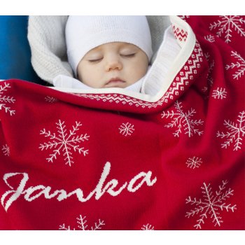 Martello Detská deka zimný s menom dieťatka Béžová 100x75 cm od 59,9 € -  Heureka.sk