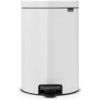 Brabantia, pedálový kôš newlcon 20 l farba biela