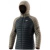 Dynafit RADICAL DWN RDS M HOOD JKT rock khaki XL; Zelená bunda