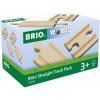 Brio Krátké koleje rovné 108 mm 4 ks