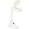| Nedis MAGLE1WT - LED stolná lampa s lupou LED/6W/230V biela | MAGLE1WT