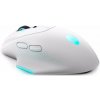 DELL AW620M Alienware herná myš (545-BBFC) USB / WiFi (USB prijímač) / Optická (26000 dpi) / Skrolovacie koliesko / Biela / / dobíjateľná