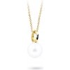 Cutie Jewellery Zlatý prívesok s perlou Z3025Z Biela