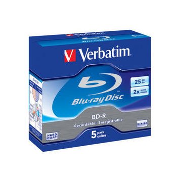 Verbatim BD-R 25GB 4x, 5ks od 19,75 € - Heureka.sk