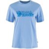 Fjällräven Lush Logo T-shirt W, Veľkosť S, Farba ULTRAMARINE