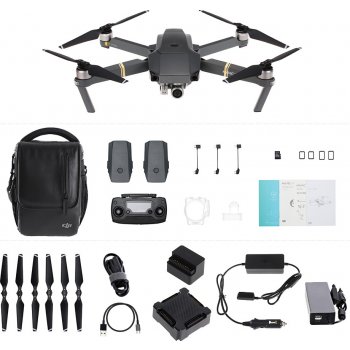 DJI kvadrokoptéra Mavic Pro Fly More Combo, 4K Full HD kamera - DJIM0250C