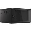 LANBERG RACK CABINET 19” WALL-MOUNT 6U/600X600 (FLAT PACK) V2 BLACK WF01-6606-10B Lanberg