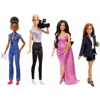 Mattel Barbie Sada 4ks panenek filmové povolání HRG54