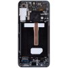 LCD + dotyk + predný kryt pre Samsung Galaxy S22+, phantom black (Service Pack)