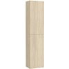 Kúpeľňová skrinka vysoká Roca Optica 35x150x25 cm svetlý dub A857702541