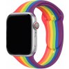 AppleKing silikónový remienok pre Apple Watch Ultra 49mm / 46mm / 45mm / 44mm / 42mm - dúhový - možnosť vrátiť tovar ZADARMO do 30tich dní