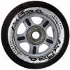 Sada čiernych PU koliesok 84x24 + ložiská ABEC9 NILS Extreme