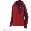 Patagonia R1 CrossStrata dámska bunda, Touring Red S