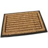 Kokosová čistiaca vonkajšia rohož FLOMA Rectangle - Stripes - 40x60x2,2cm 89897032