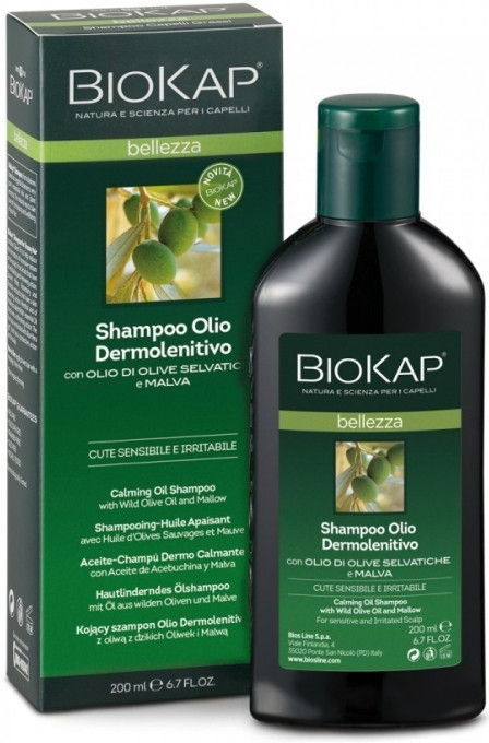 Biokap Bellezza Upokojujúci olejový šampón 200 ml