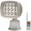Vyhľadávací LED reflektor s diaľkovým ovládaním obdĺžnikový 566343