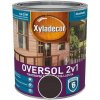 Xyladecor Oversol 2v1 Hrubovrstvová lazúra, wenge, polomatná, 750 ml, U220265D0750