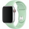 MojRemienok.sk Základný silikónový remienok pre Apple Watch 38 mm/40 mm/41 mm/42 mm - veľkosť S/M Farba: pastelovo zelená