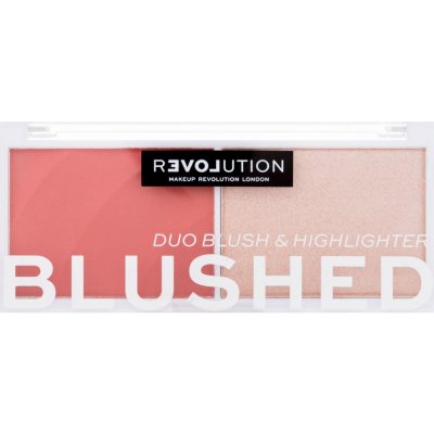 Revolution Relove Colour Play Blushed Duo Blush & Highlighter dekoratívna kazeta Baby 5,8 g