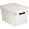 CURVER Úložný box s vekom Infinity 17l biela