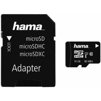 Hama microSDHC Class 10 16 GB 124138-H