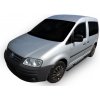 Bočné nerezové rámy Volkswagen Caddy 2003-2015 čierne