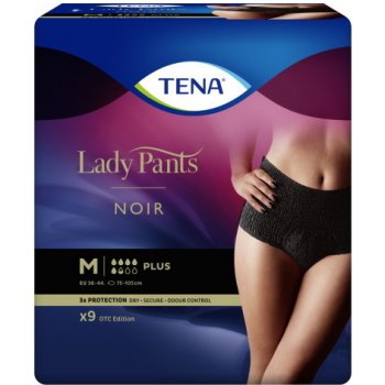 Tena Lady Pants Plus Noir M 9 ks 725264