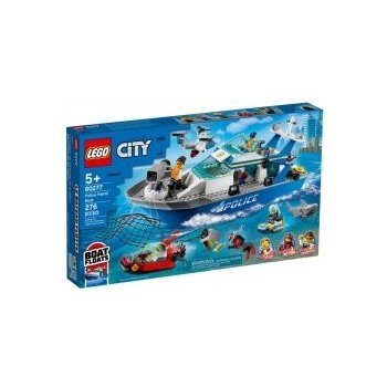 LEGO® City 60277 Policajná hliadková loď od 107 € - Heureka.sk