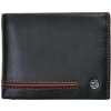 Segali Pánska kožená peňaženka 753 115 026 black/red