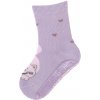 Sterntaler Ponožky protišmykové Mačička AIR farba lila dievča