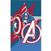 Carbotex Detský uterák Avengers Kapitán Amerika 30 x 50 cm