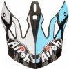 náhradní kšilt pro přilby AVIATOR 2.3 Great, AIROH - Itálie (azurová)